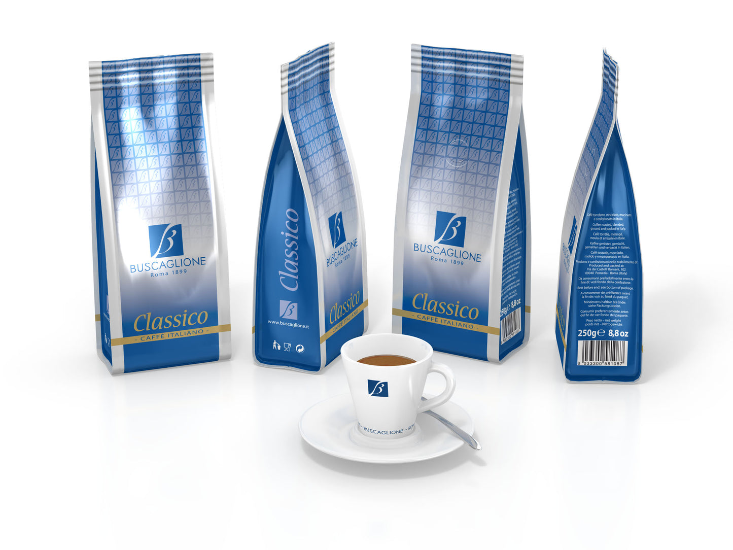 Buscaglione Classico macinato 250gr